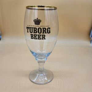 Vintage Tuborg Beer Gobblet - Brewery Memoribilia - Collectable Barware